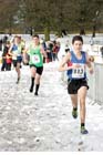 Patrick Dever (Preston Harriers) wins the under-17s men Northern Cross Country Championships.